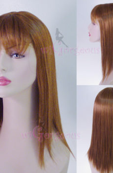 Gorgeous Shiny Straight Blonde Wigs